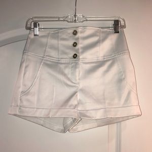 Express high waisted designer studio shorts size 0